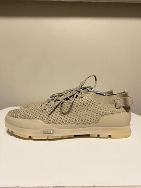 True Linkswear OG Sport Golf Shoe Sneakers Beige Knit Waterproof Men’s US 11.5